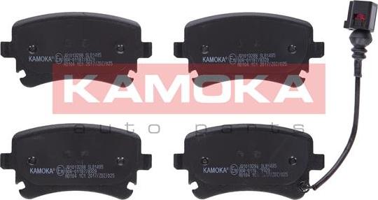 Kamoka JQ1013288 - Σετ τακάκια, δισκόφρενα parts5.com