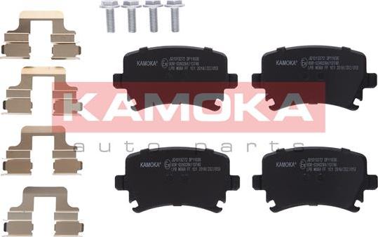 Kamoka JQ1013272 - Σετ τακάκια, δισκόφρενα parts5.com