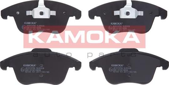 Kamoka JQ1013794 - Bremsbelagsatz, Scheibenbremse parts5.com