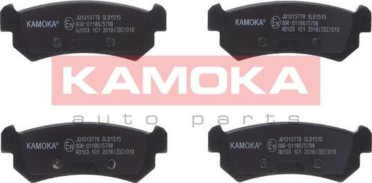 Kamoka JQ1013778 - Set placute frana,frana disc parts5.com