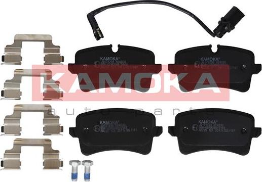 Kamoka JQ101299 - Brake Pad Set, disc brake parts5.com