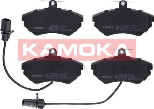 Kamoka JQ1012902 - Zestaw klocków hamulcowych, hamulce tarczowe parts5.com