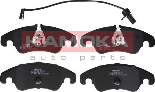 Kamoka JQ101298 - Fékbetétkészlet, tárcsafék parts5.com