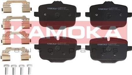 Kamoka JQ101240 - Комплект спирачно феродо, дискови спирачки parts5.com