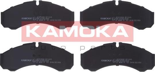 Kamoka JQ1012630 - Set placute frana,frana disc parts5.com