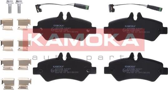 Kamoka JQ1012088 - Fékbetétkészlet, tárcsafék parts5.com