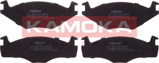 Kamoka JQ1012144 - Zestaw klocków hamulcowych, hamulce tarczowe parts5.com