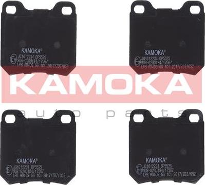 Kamoka JQ1012234 - Σετ τακάκια, δισκόφρενα parts5.com