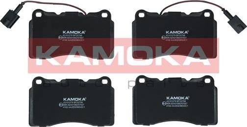 Kamoka JQ101279 - Zestaw klocków hamulcowych, hamulce tarczowe parts5.com