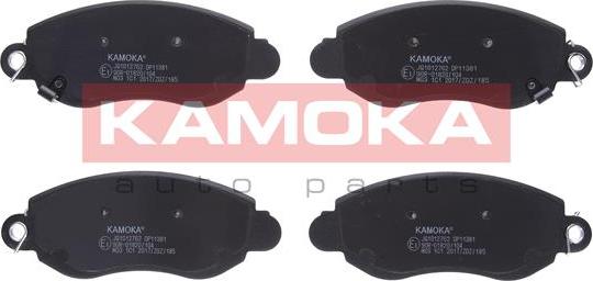 Kamoka JQ1012762 - Set placute frana,frana disc parts5.com