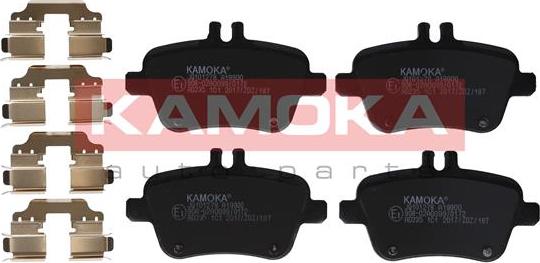 Kamoka JQ101278 - Set placute frana,frana disc parts5.com