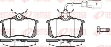 INTERBRAKE DP11481 - Brake Pad Set, disc brake parts5.com