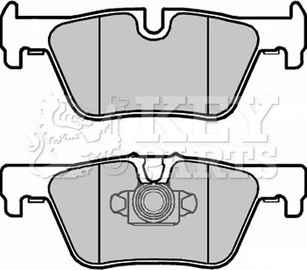 BMW 34212464312 - Set placute frana,frana disc parts5.com