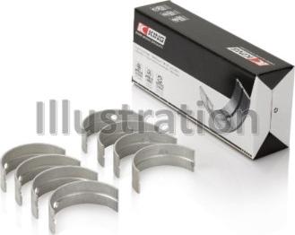 King MB4533SM0.25 - Kit cojinetes cigüeñal parts5.com