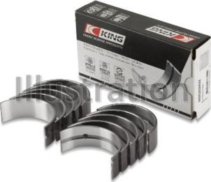 King MB5375AM0.25 - Zestaw łożysk wału korbowego parts5.com