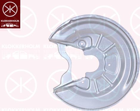 Klokkerholm 9545876 - Protectie stropire,disc frana parts5.com