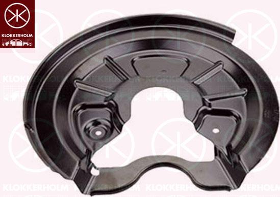 Klokkerholm 9534877 - Protectie stropire,disc frana parts5.com