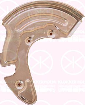 Klokkerholm 0018377 - Protectie stropire,disc frana parts5.com