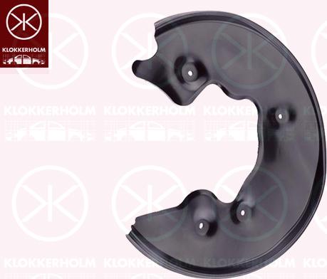 Klokkerholm 0029878 - Splash Panel, guard, brake disc parts5.com