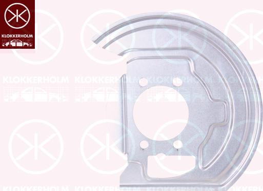 Klokkerholm 1617378 - Splash Panel, guard, brake disc parts5.com