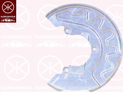 Klokkerholm 7516375 - Lim za zaštitu od prskanja, kočni disk parts5.com