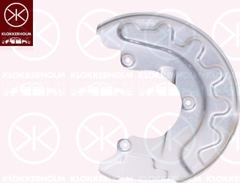 Klokkerholm 7516377 - Lim za zaštitu od prskanja, kočni disk parts5.com