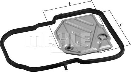 KNECHT HX 46D2 - Filtre hydraulique, boîte automatique parts5.com