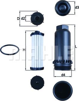 KNECHT HX 151KIT - Filtro hidráulico, transmisión automática parts5.com