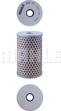 KNECHT HX 15 - Hydraulic Filter, steering system parts5.com