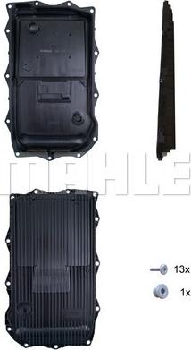 KNECHT HX 184 KIT - Miska olejowa, automatyczna skrzynia biegów parts5.com