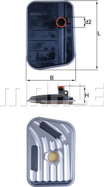 KNECHT HX 273 - Filtru hidraulic, cutie de viteze automata parts5.com