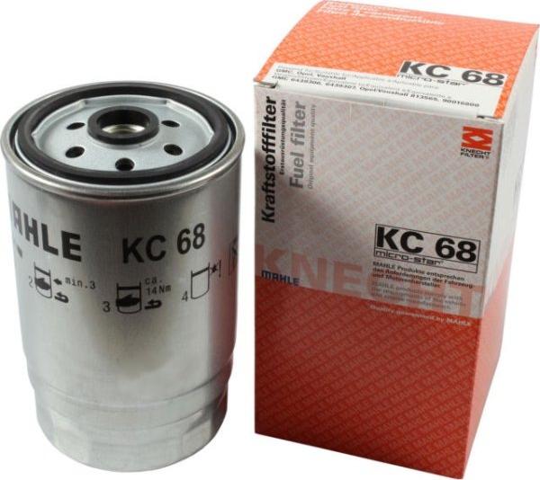 KNECHT KC 68 - Filtru combustibil parts5.com