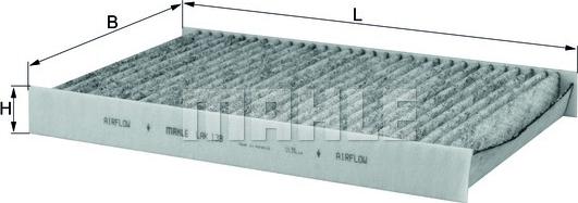 KNECHT LAK 138 - Filtru, aer habitaclu parts5.com