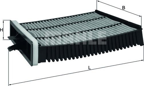 KNECHT LAK 227 - Filter, vazduh unutrašnjeg prostora parts5.com