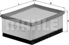 KNECHT LX 645/1 - Air Filter parts5.com