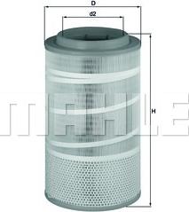 KNECHT LX 1457 - Filtru aer parts5.com