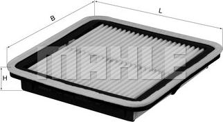 KNECHT LX 2672 - Filtru aer parts5.com