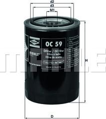 KNECHT OC 59 - Oil Filter parts5.com