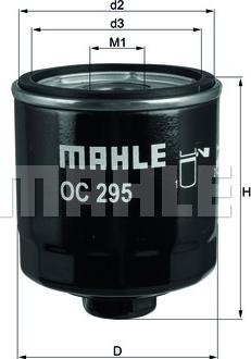 KNECHT OC 295 - Маслен филтър parts5.com