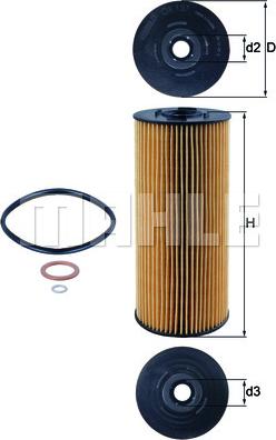 KNECHT OX 137D - Õlifilter parts5.com