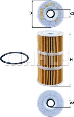 KNECHT OX 389/1D - Oil Filter parts5.com