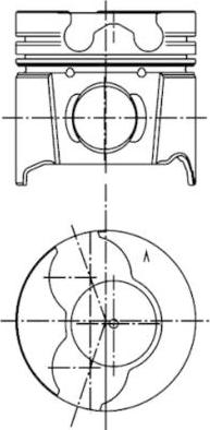 Kolbenschmidt 99940620 - Piston parts5.com