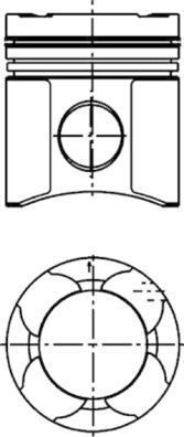 Kolbenschmidt 99330600 - Piston parts5.com