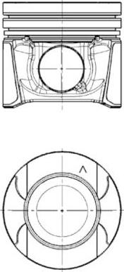 Kolbenschmidt 97504620 - Dugattyú parts5.com