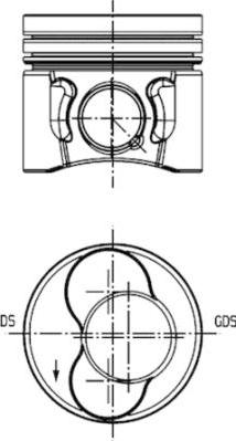 Kolbenschmidt 40421600 - Piston parts5.com