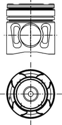 Kolbenschmidt 40162601 - Dugattyú parts5.com