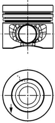 Kolbenschmidt 40558610 - Piston parts5.com