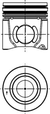 Kolbenschmidt 41077600 - Piston parts5.com