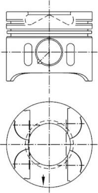 Kolbenschmidt 97482600 - Männät parts5.com