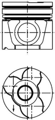 Kolbenschmidt 40307600 - Piston parts5.com